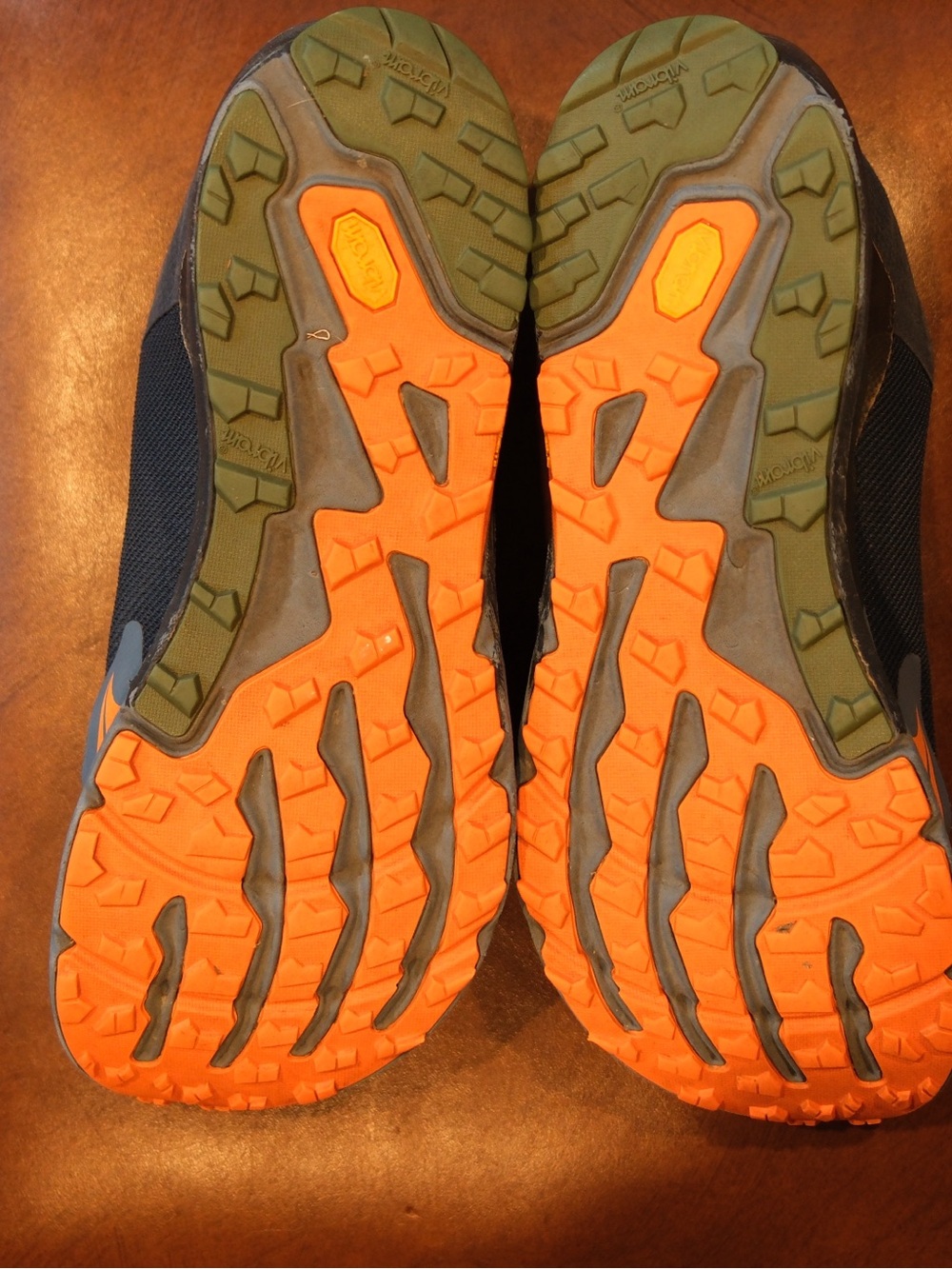 Altra Men's Blue & Orange Timps Running Shoes - Picture 8 of 8
